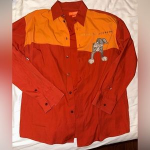 vintage ice history vintage history iceberg bugs bunny button down